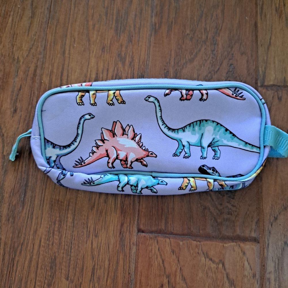 PBK MacKenzie dinosaur pencil pouch